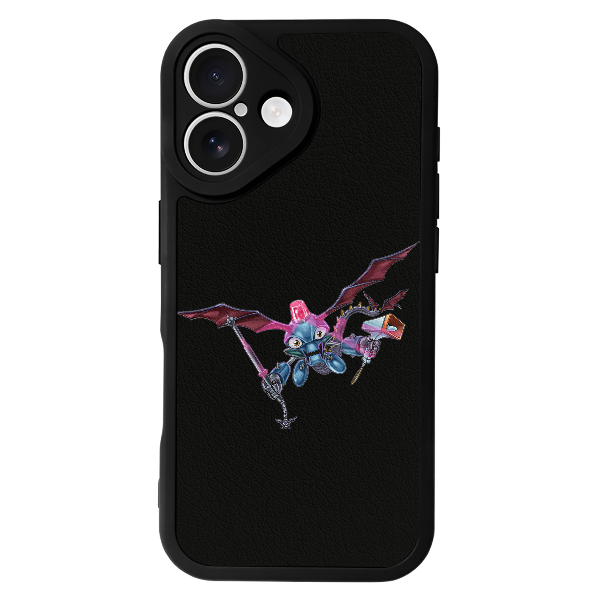 （画像用） 遊☆戯☆王 Yu-Gi-Oh! 【iPhone 16シリーズ対応】シリコンスマホケース（レザー調） 材質：シリコン